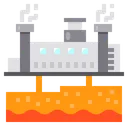 Free Geothermal Power Plant  Icon