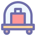 Free Gepäckwagen  Symbol