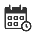 Free Gerenciamento De Tempo Horario De Reuniao Horario De Agendamento Ícone