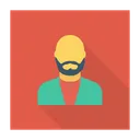 Free Geschaftsmann Avatar Prasentation Icon