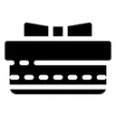Free Linie Geschenk Box Symbol
