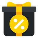 Free Geschenkrabatt  Symbol