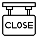 Free Geschlossen Symbol