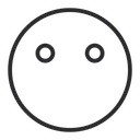 Free Zeichenflache Gesicht Ohne Mund Augen Im Gesicht Symbol