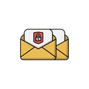 Free Gesperrte E-Mail  Symbol