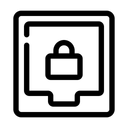 Free Gesperrt-Meldung  Symbol