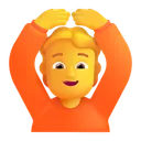 Free Gesturing Ok Color Icon