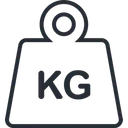 Free Gewicht Kg Massstab Symbol