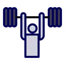 Free Fitnessstudio Gerate Gewichtheben Symbol