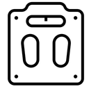 Free Gewichtsskala  Symbol