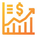 Free Gewinn Diagramm Bericht Symbol