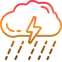 Free Gewitter  Symbol