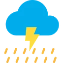 Free Gewitter Regen  Symbol