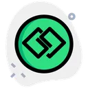 Free GG Kreis Technologie Logo Social Media Logo Symbol