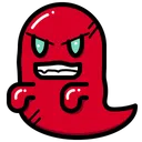 Free Ghost Angry  Icon