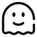 Free Ghost Smile 아이콘