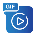 Free Gif Files And Folders File Format Icon