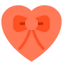 Free Heart Gift Box Icon
