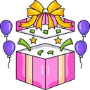 Free Gift Present Celebration Icon