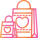 Free Gift Bag Valentines Day Shopping Bag Icon