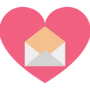 Free Gift Box Happiness Heart Shaped Icon