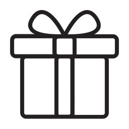 Free Gift box Icon - Download in Line Style
