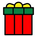 Free Gift Box Box Christmas Icon