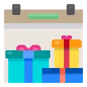 Free Calander Gift Box Party Icon
