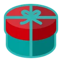 Free Birthday Gift Box Package Icon