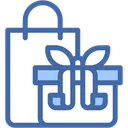 Free Gift Present Shopping Bag Icon