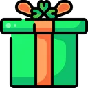 Free Giftbox Package Clover Icon
