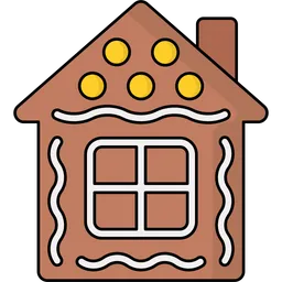 Free Gingerbread house  Icon