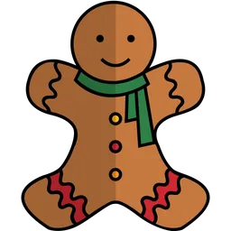 Free Gingerbread Man  Icon