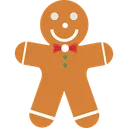 Free Gingerbread Man Gingerbread Christmas Icon