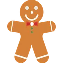 Free Gingerbread Man  Icon