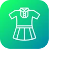 Free Girl Uniform Cloth Icon