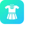Free Girl Uniform Cloth Icon