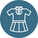 Free Girl Uniform Cloth Icon