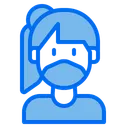 Free Female Woman Medical Masks Icon