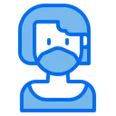 Free Female Woman Medical Masks Icon