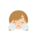 Free Girl Emoji Snorty Icon