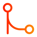 Free Git Merge  Icon