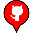 Free Github Logo Pin Icon