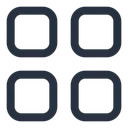 Free Raster Gliederung Layout Icon