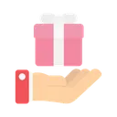 Free Giving Gift Box Gift Giving Gift Icon