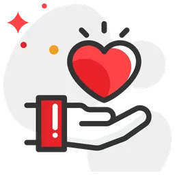 Free Giving Heart  Icon