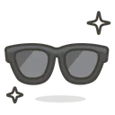 Free Glass Sunglass Specs Icon