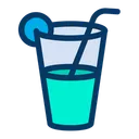 Free Cold Drink Soda Straw Icon