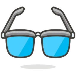 Free Glasses Emoji Icon