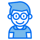 Free Kid Avatar Glassesboy Icon